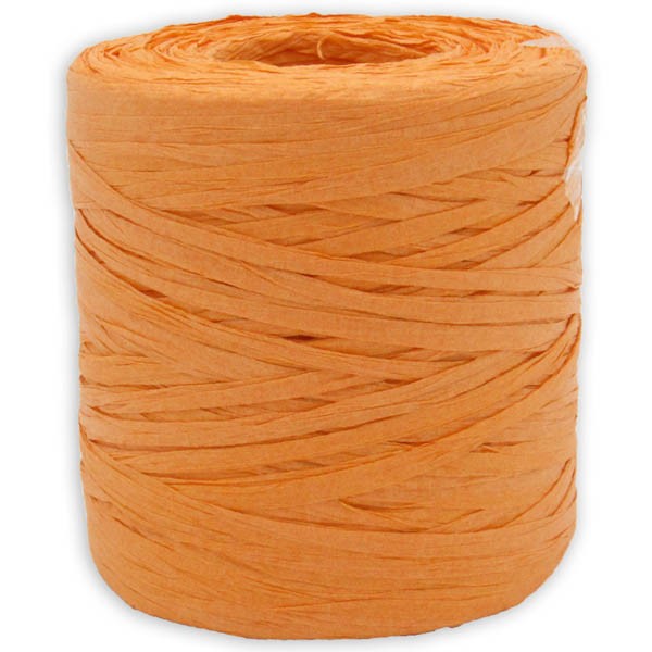 Papier Raffia orange