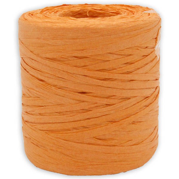 Papier Raffia orange