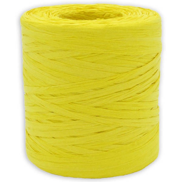 Papier Raffia gelb