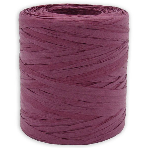 Papier Raffia brombeer