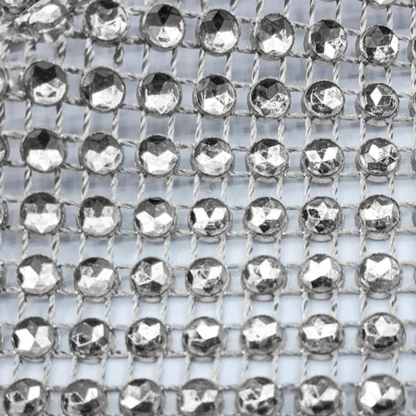 Metallband Rolle Diamantenoptik